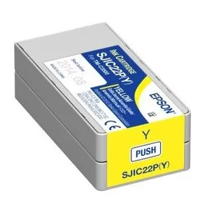 Epson SJIC22P(Y) Yellow Ink Cartridge - (C33S020604)