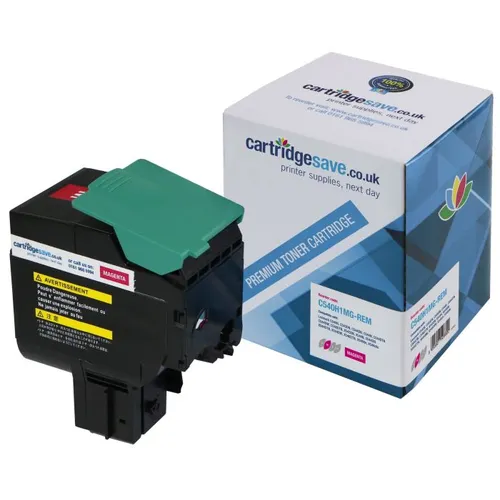 Compatible Lexmark C540H1MG High Capacity Magenta Toner Cartridge