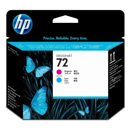 HP 72 Magenta and Cyan Printhead (C9383A)