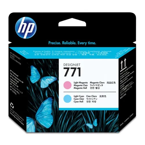 HP 771 Light Magenta and Light Cyan Printhead (CE019A)