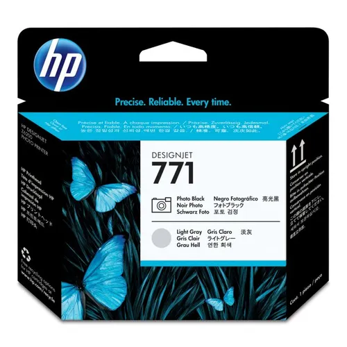 HP 771 Photo Black and Light Grey Printhead (CE020A)