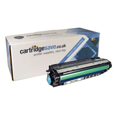 Compatible HP 650A Cyan Toner Cartridge - (CE271A)