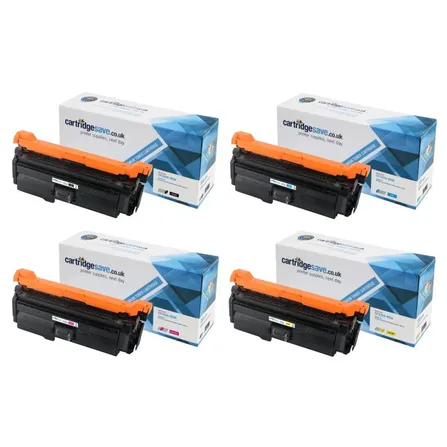 Compatible HP 4 Colour 652A / 654A Toner Cartridge Multipack