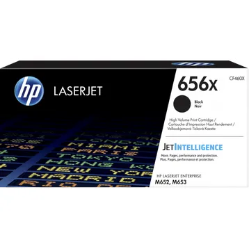 HP 656X High Capacity Black Toner Cartridge - (CF460X)