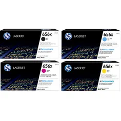 HP 656X High Capacity 4 Colour Toner Cartridge Multipack