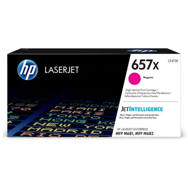 HP 657X High Capacity Magenta Toner Cartridge - (CF473X)