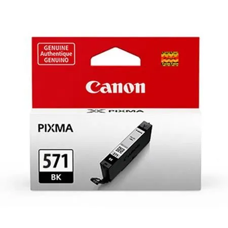 Canon CLI-571BK Black Ink Cartridge - (0385C001)