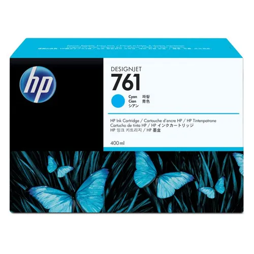 HP 761 Cyan Ink Cartridge - (CM994A)