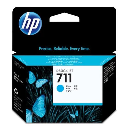 HP 711 Cyan Ink Cartridge - (CZ130A)
