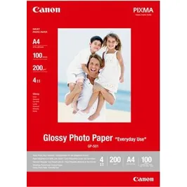 Canon GP-501-A4 Glossy Photo Paper (0775B001 100 sheets 200gsm Inkjet Photo Paper 210x297mm)