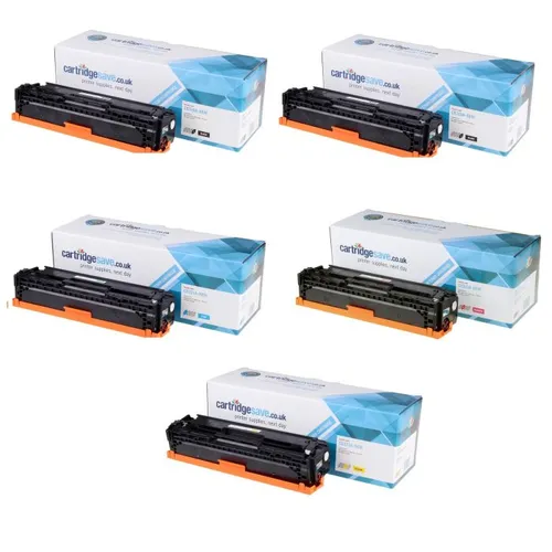 Compatible HP 128A 5 Colour Toner Cartridge Multipack