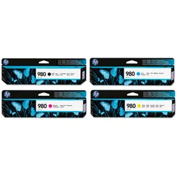 HP 980 4 Colour Ink Cartridge Multipack