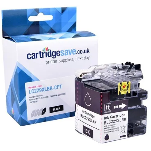 Compatible Brother LC229XL Extra High Capacity Black Ink Cartridge (LC229XLBK)