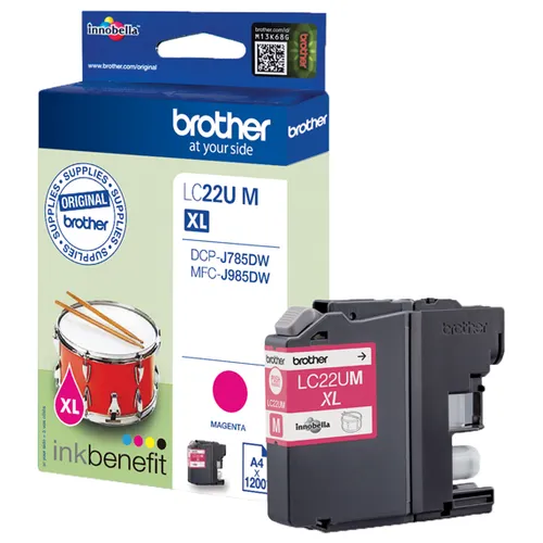 Brother LC22UM Magenta Ink Cartridge