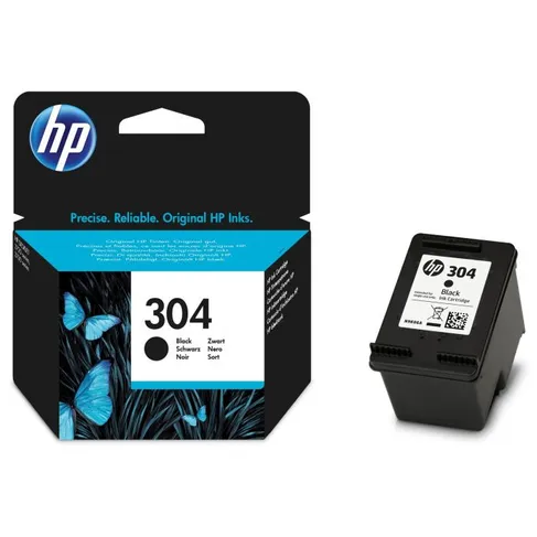 HP 304 Black Ink Cartridge - (N9K06AE)