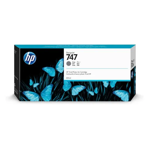 HP 747 Grey Ink Cartridge - (P2V86A)