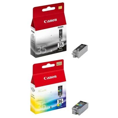 Canon PGI-35BK / CLI-36 Black & Colour Ink Cartridge Multipack