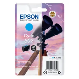 Epson 502 Cyan Ink Cartridge - (C13T02V24010 Binoculars)