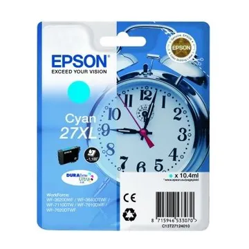Epson 27XL High Capacity Cyan Ink Cartridge - (T2712 Alarm Clock)