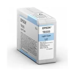 Epson T8505 Light Cyan Ink Cartridge - (C13T850500)