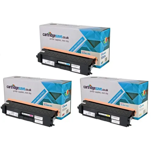Compatible Brother TN-326 High Capacity 3 Colour Toner Cartridge Multipack