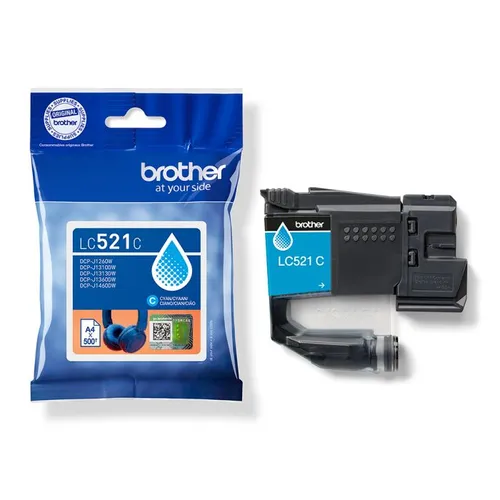 Brother LC-521C Cyan Ink Cartridge