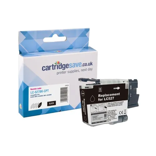 Compatible Brother LC-527BK Black Ink Cartridge 