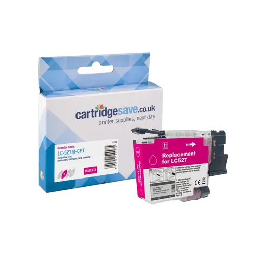 Compatible Brother LC-527M Magenta Ink Cartridge 