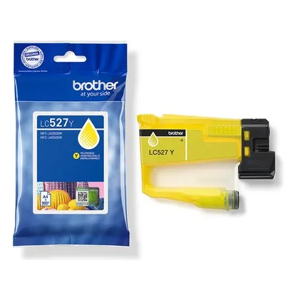 Brother LC-527Y Yellow Ink Cartridge