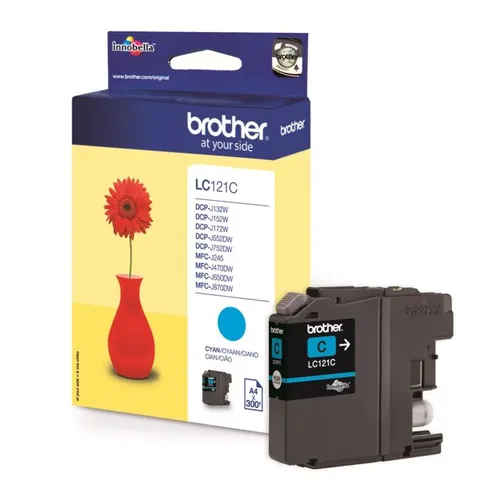 Brother LC121C Light User Cyan Ink Cartridge