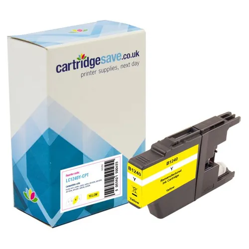 Compatible Brother LC1240Y Yellow Ink Cartridge