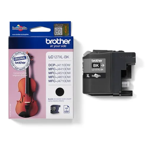 Brother LC127XL High Capacity Black Ink Cartridge (LC-127XLBK)