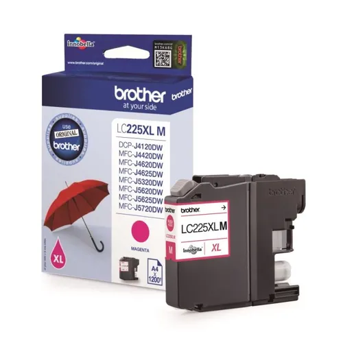 Brother LC225XL High Capacity Magenta Ink Cartridge (LC225XLM)