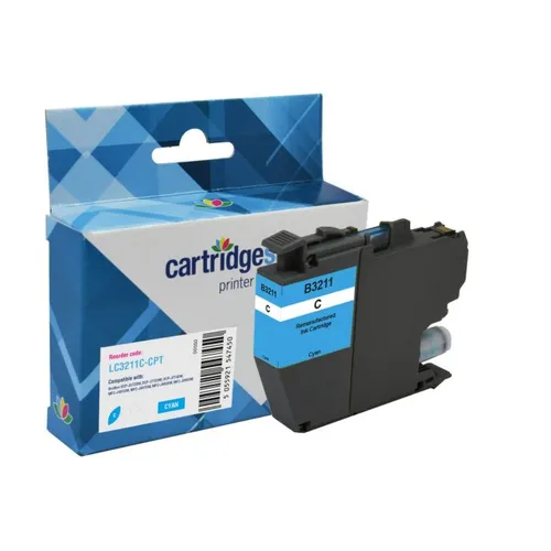 Compatible Brother LC3211C Cyan Ink Cartridge