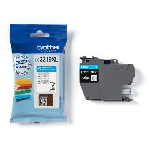 Brother LC3219XL High Capacity Cyan Ink Cartridge (LC3219XLC)