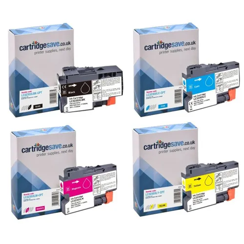 Compatible Brother LC3235XL High Capacity 4 Colour Ink Cartridge Multipack