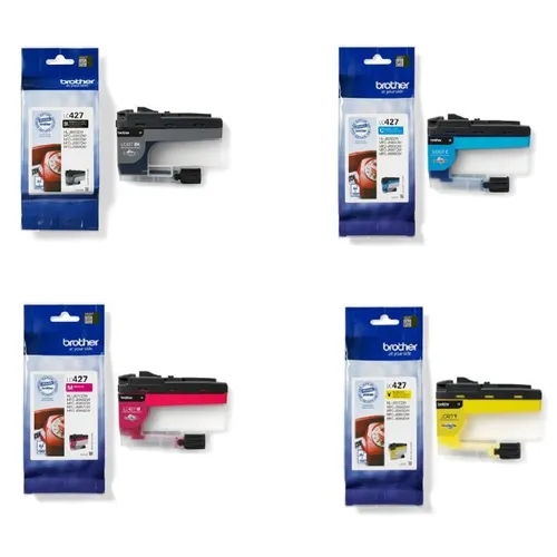 Brother LC427 4 Colour Ink Cartridge Multipack