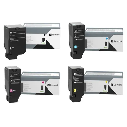 Lexmark 24B75 4 Colour Toner Cartridge Multipack
