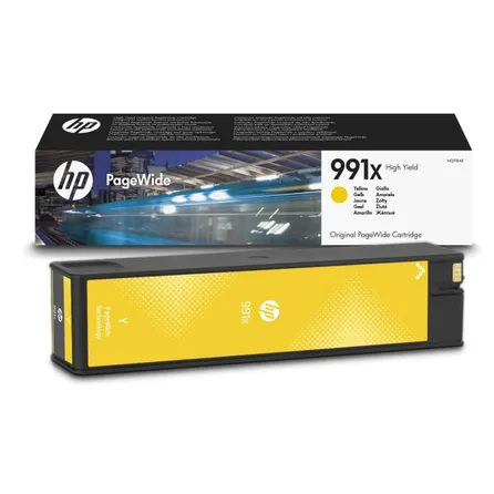 HP 991X High Capacity Yellow Ink Cartridge - (M0J98AE)