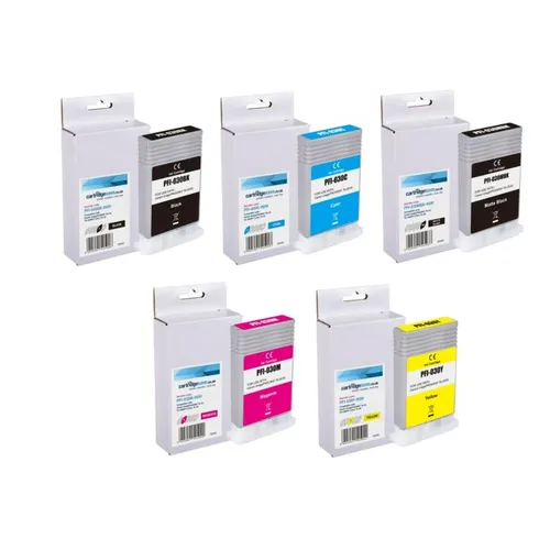 Compatible Canon PFI-030 5 Colour Ink Cartridge Multipack