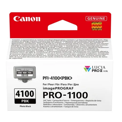 Canon PFI-4100PBK Photo Black Ink Cartridge - (6777C001)