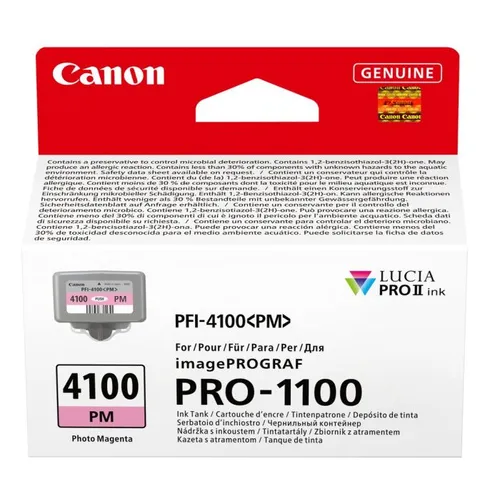 Canon PFI-4100PM Photo Magenta Ink Cartridge - (6782C001)