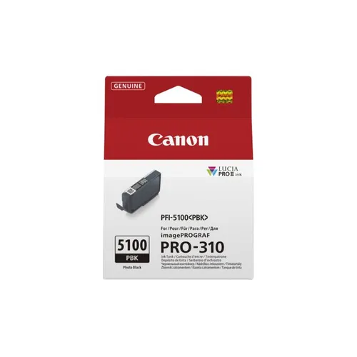 Canon PFI-5100PBK Photo Black Ink Cartridge - (6952C001)