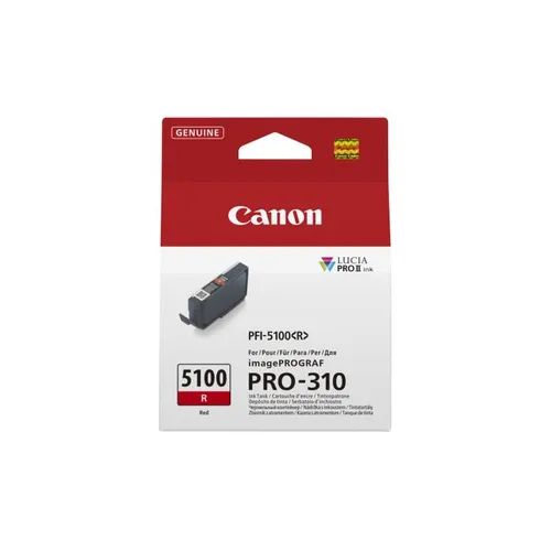 Canon PFI-5100R Red Ink Cartridge - (6958C001)