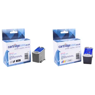Compatible Canon PG-37 & CL-38 Light User Black & Tri-Colour Ink Multipack - (2145B001 & 2146B001)