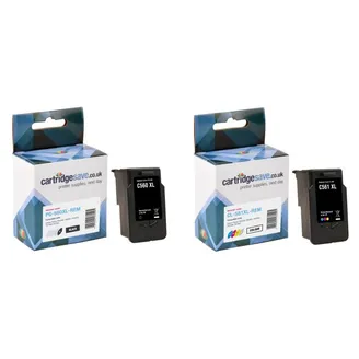 Compatible Canon PG560XL-CL561XL High Capacity Black & Tri-Colour Ink Cartridge Multipack