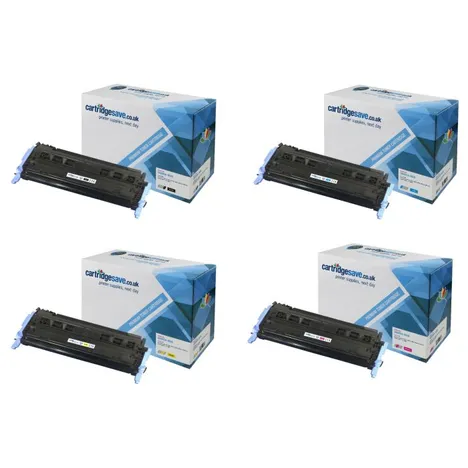 Compatible HP 124A 4 Colour Toner Cartridge Multipack