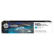 HP 982X High Capacity Cyan Ink Cartridge - (T0B27A)