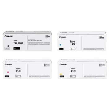 Canon T10 High Capacity 4 Colour Toner Cartridge Multipack