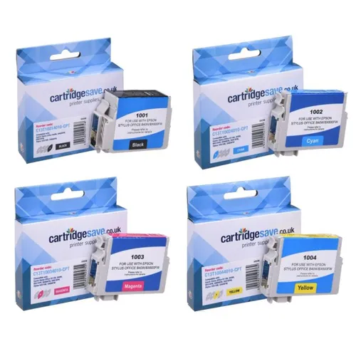 Compatible Epson T100 4 Colour Ink Cartridge Multipack - (Rhino)